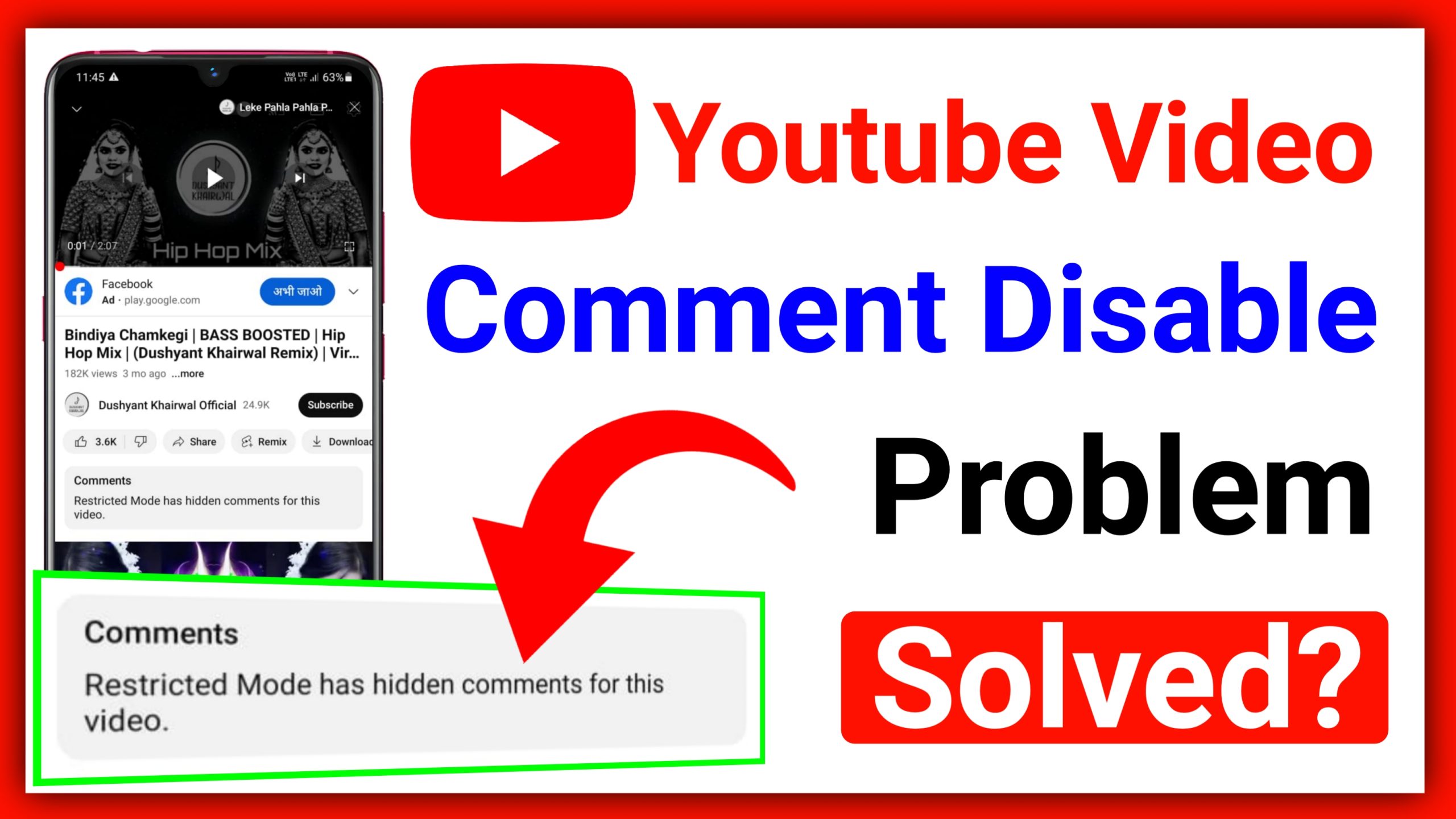 Youtube Video Par Comment Nahi Ho Rahi Kya kare | Youtube Video Comment Problem Solved?