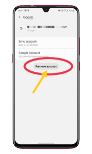 step2-Delete Google Account