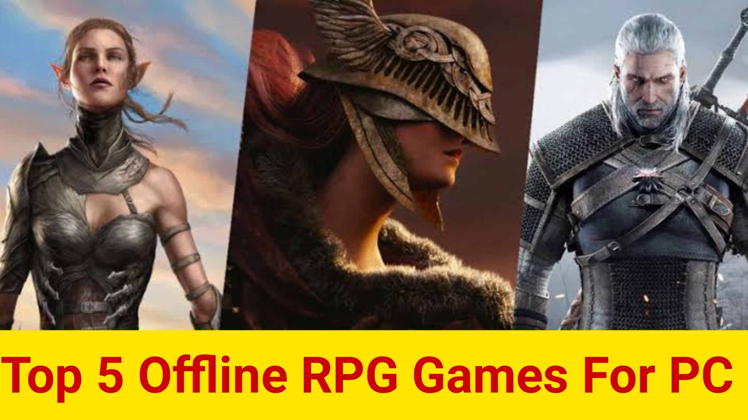 Top 5 offline RPG games to try out on PC 2023