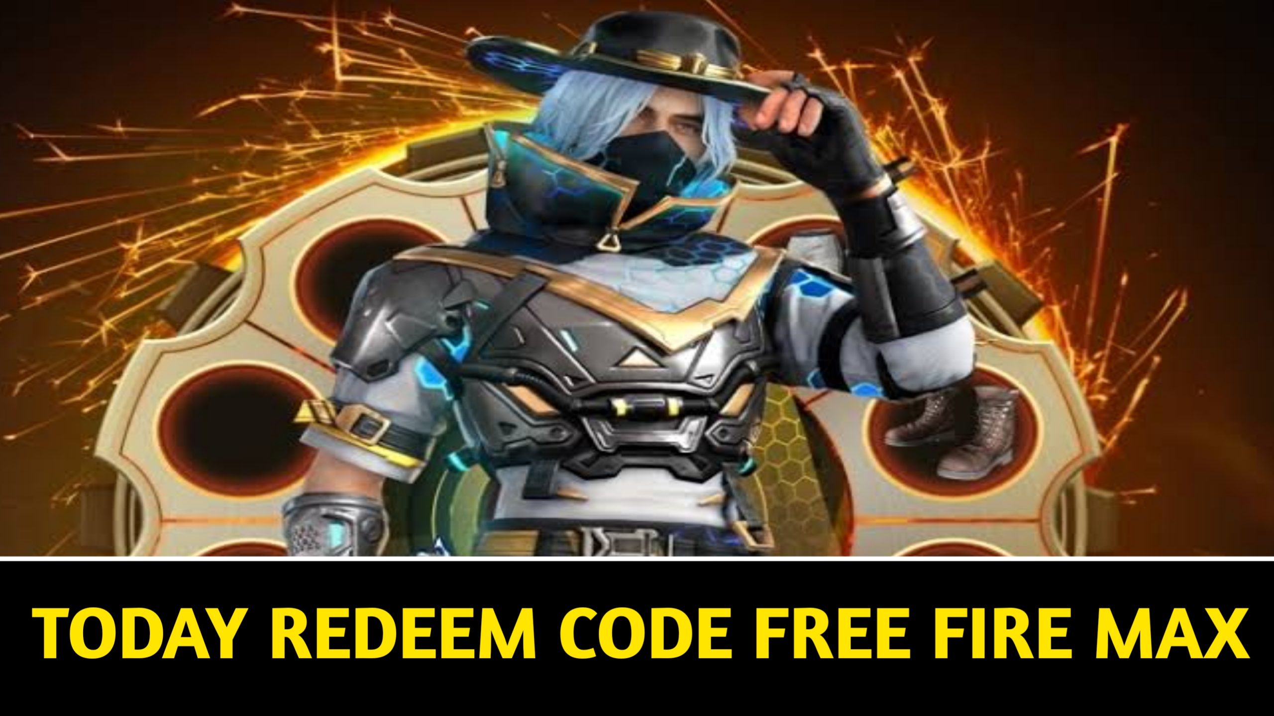 Today Redeem Code : Free Fire Max Redeem Code