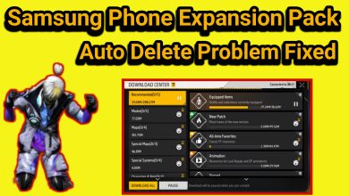 Free Fire Expansion Pack Auto Delete Problem in Samsung Phone