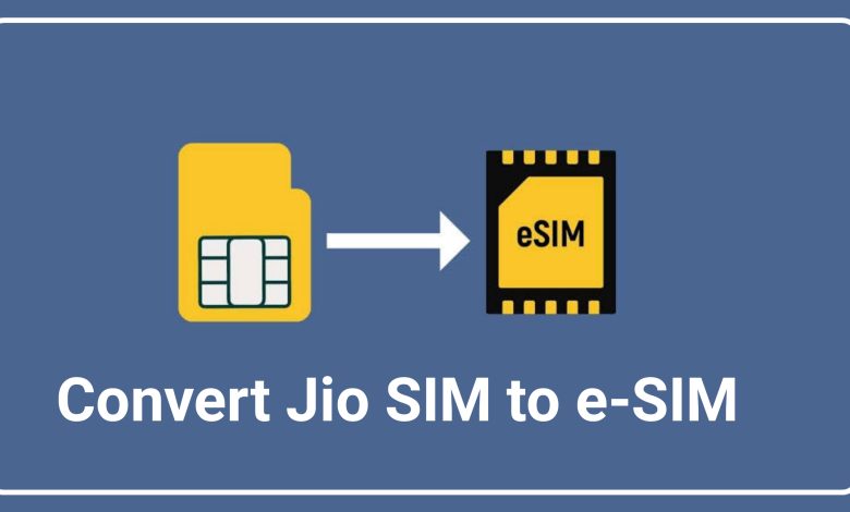 How to Convert Jio SIM to eSIM | Jio Sim ko eSIM me Convert Kaise Kare